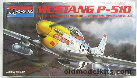 Monogram 1/48 P-51D Mustang Detroit Miss, 5207 plastic model kit